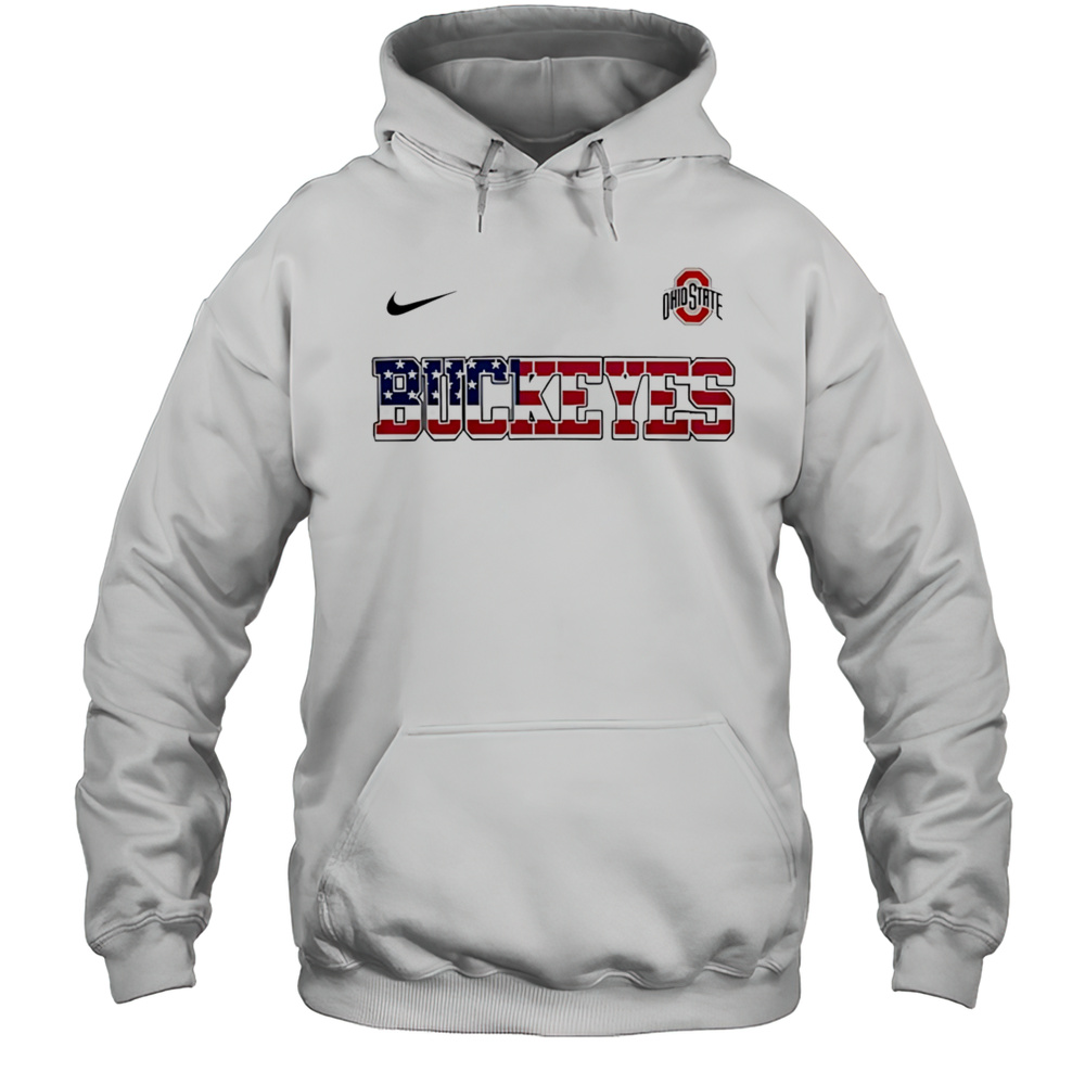 Ohio State Buckeyes Freedom Faith Football Shirt Unisex Hoodie