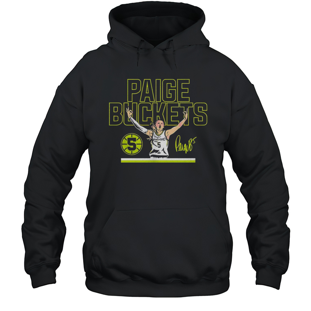 Paige Bueckers Buckets Stripe 5 Dallas Wings Shirt Unisex Hoodie