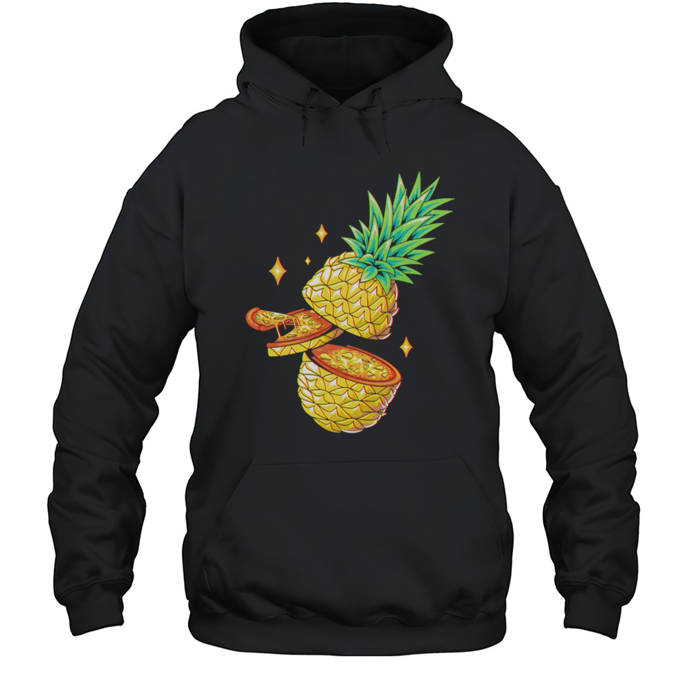 Pizza Shaped Like A Pineapple Shirt Unisex Hoodie
