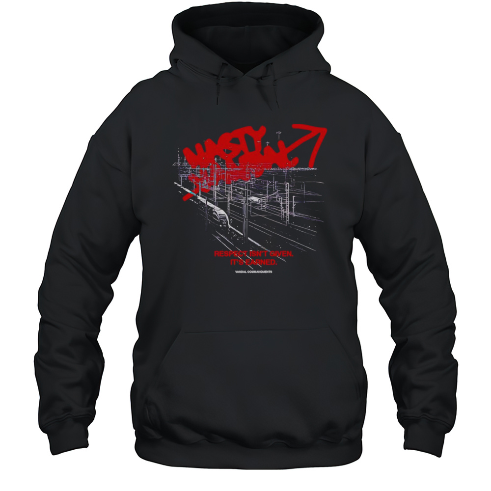 Respect Isnt Given Its Earned Shirt Unisex Hoodie