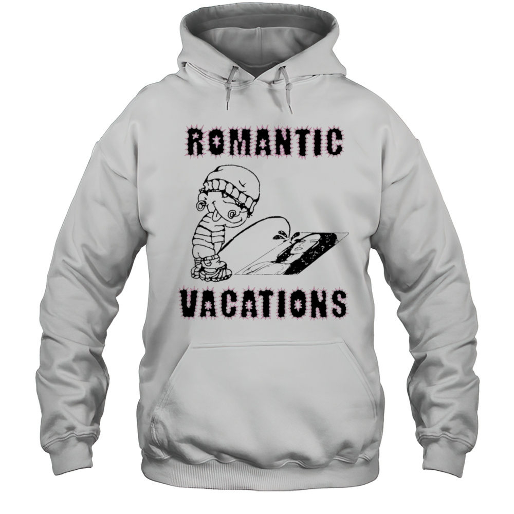 Romantic Vacations Calvin Goes Pee Shirt Unisex Hoodie