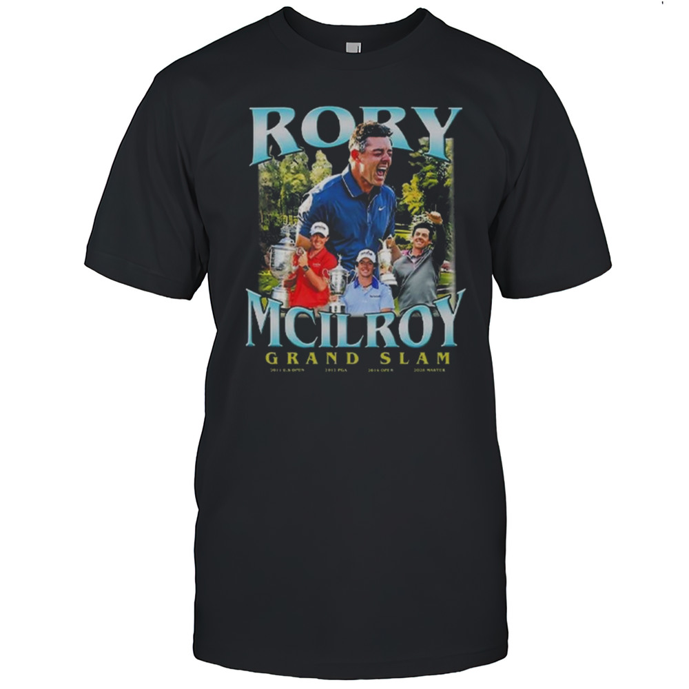 Rory McIlroy Grand Slam 2025 Shirt