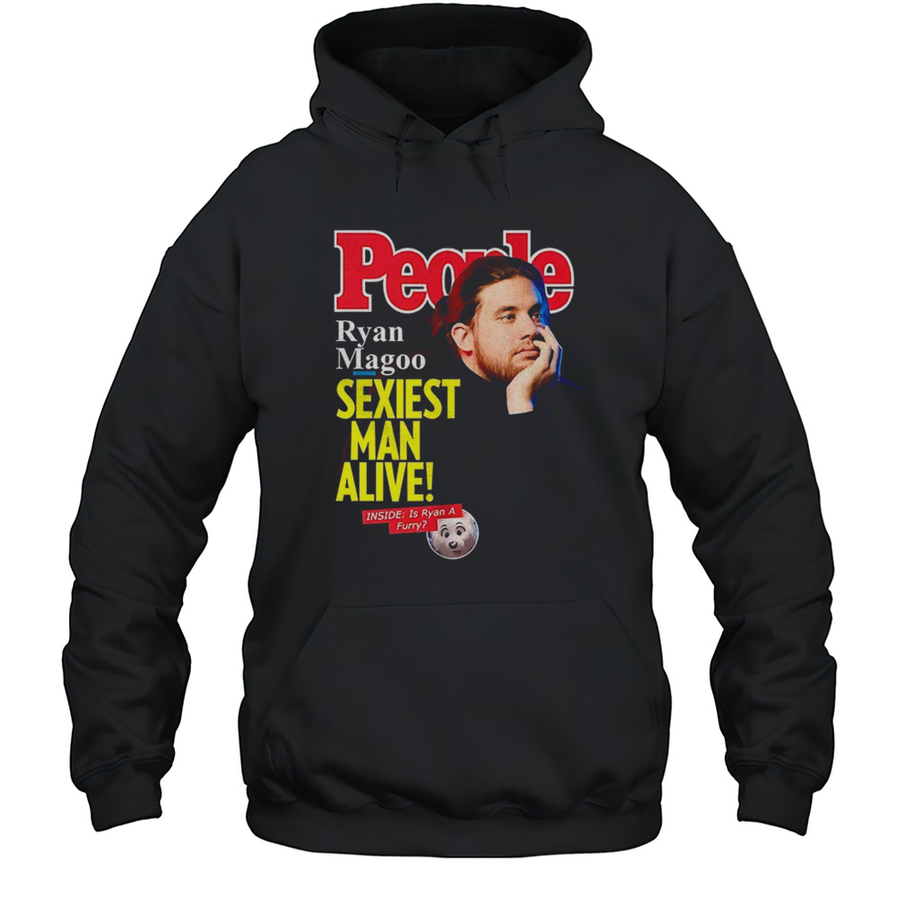 Ryan Magee Sexiest Man Alive OO Of Supermega Journal Shirt Unisex Hoodie