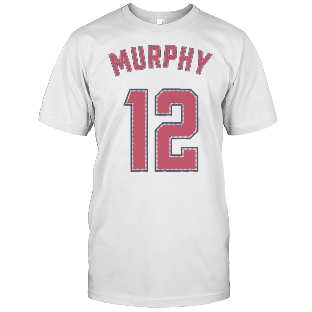 Sean Murphy Number 12 Atlanta Braves MLB 2025 T-shirt