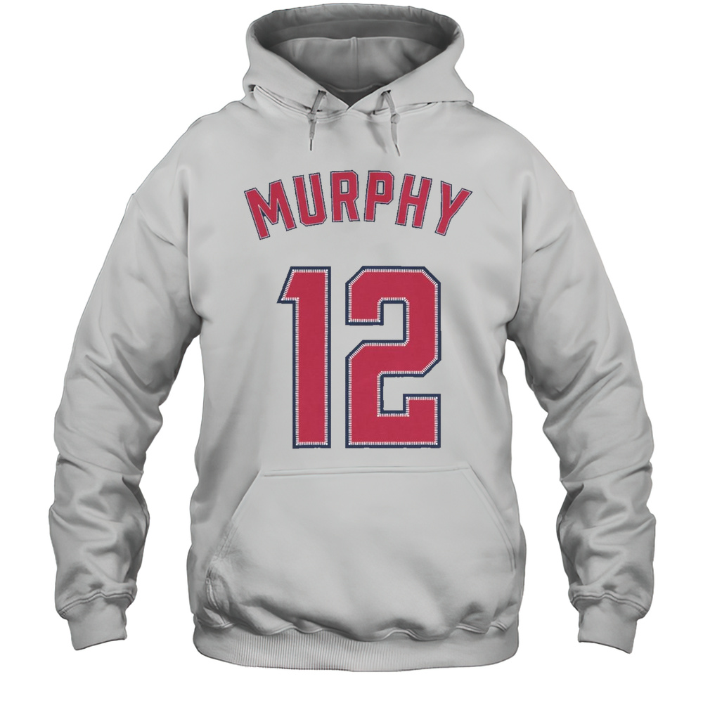 Sean Murphy Number 12 Atlanta Braves MLB 2025 T-shirt Unisex Hoodie