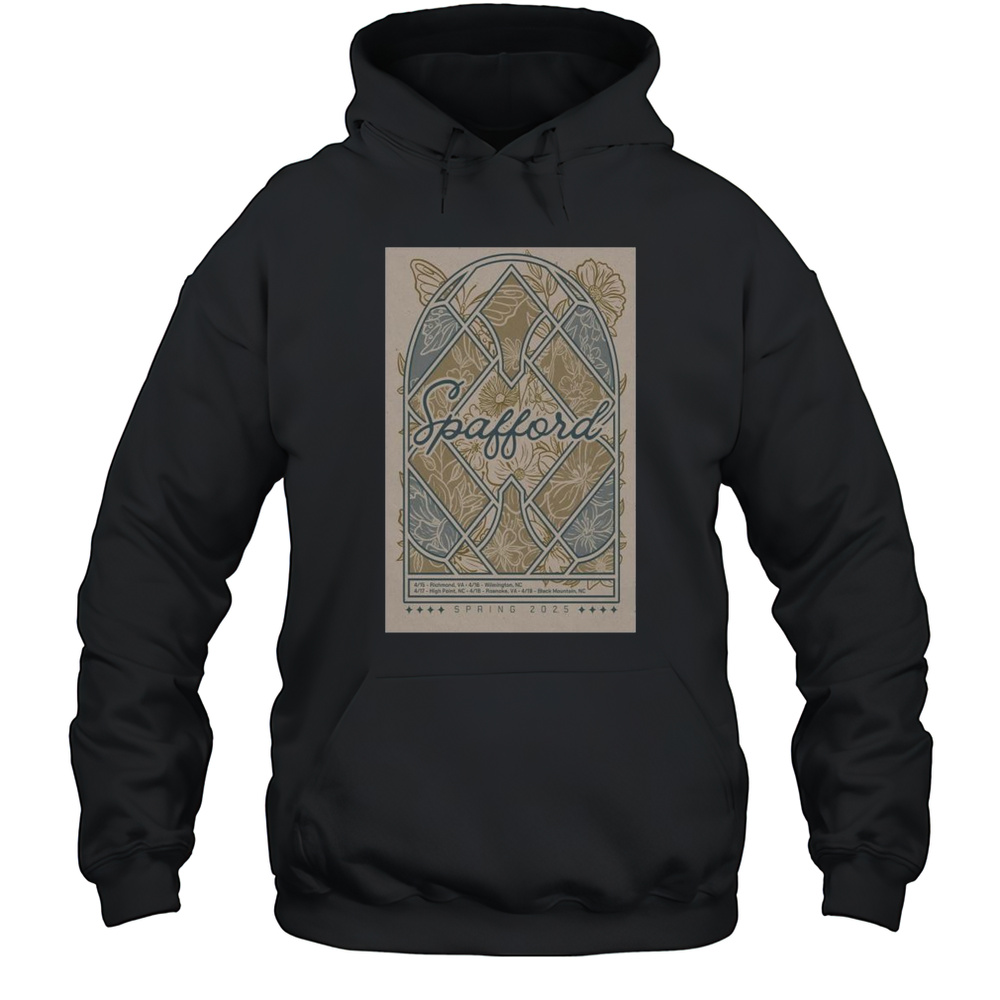 Spafford Spring Tour Apr 2025 Richmond VA T-shirt Unisex Hoodie