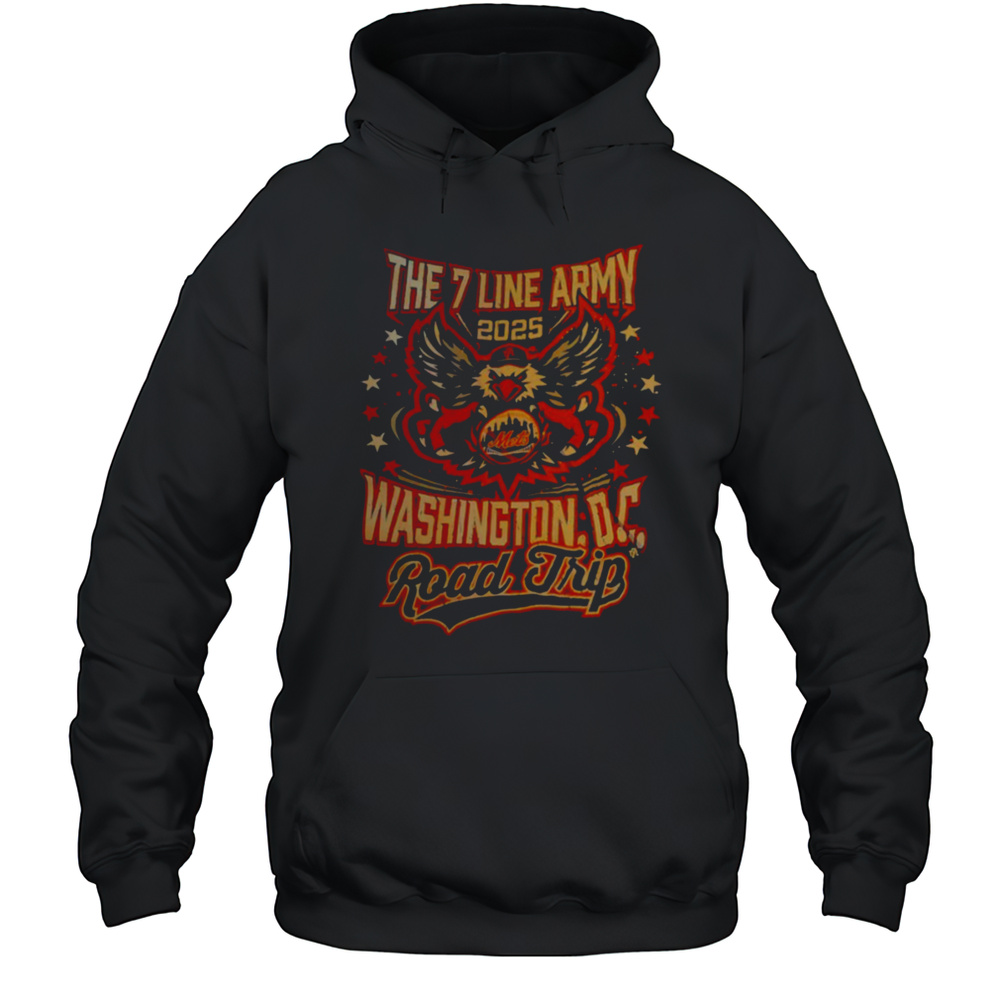 The 7 Line Army 2025 Washington DC Road Trip Shirt Unisex Hoodie