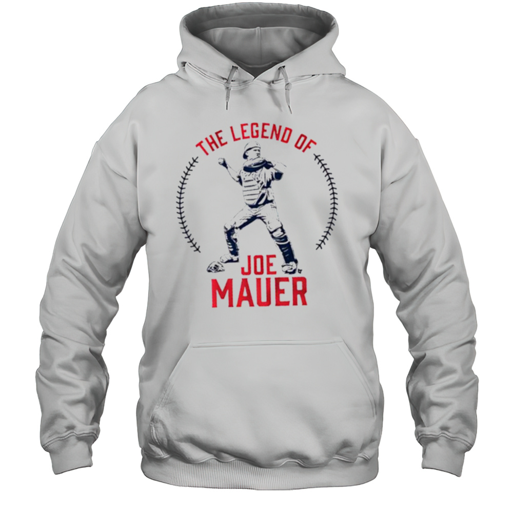 The Legend Of Joe Mauer Shirt Unisex Hoodie