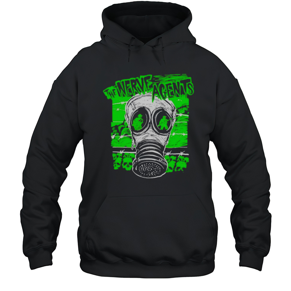 The Nerve Agents Gas Mask T Shirts Unisex Hoodie