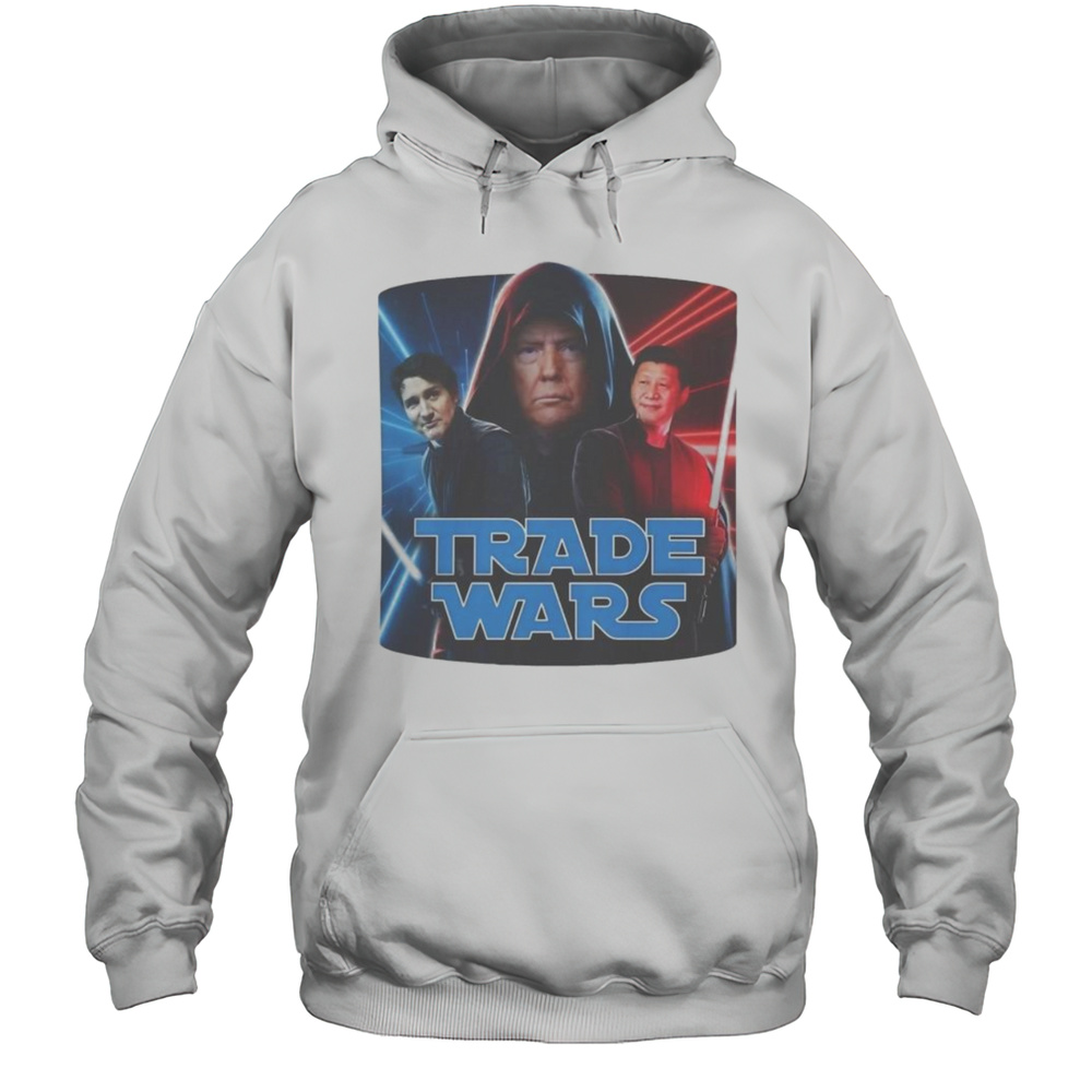 Trump And Xi Jinping Trade Tariff Wars Star Wars Shirt Unisex Hoodie