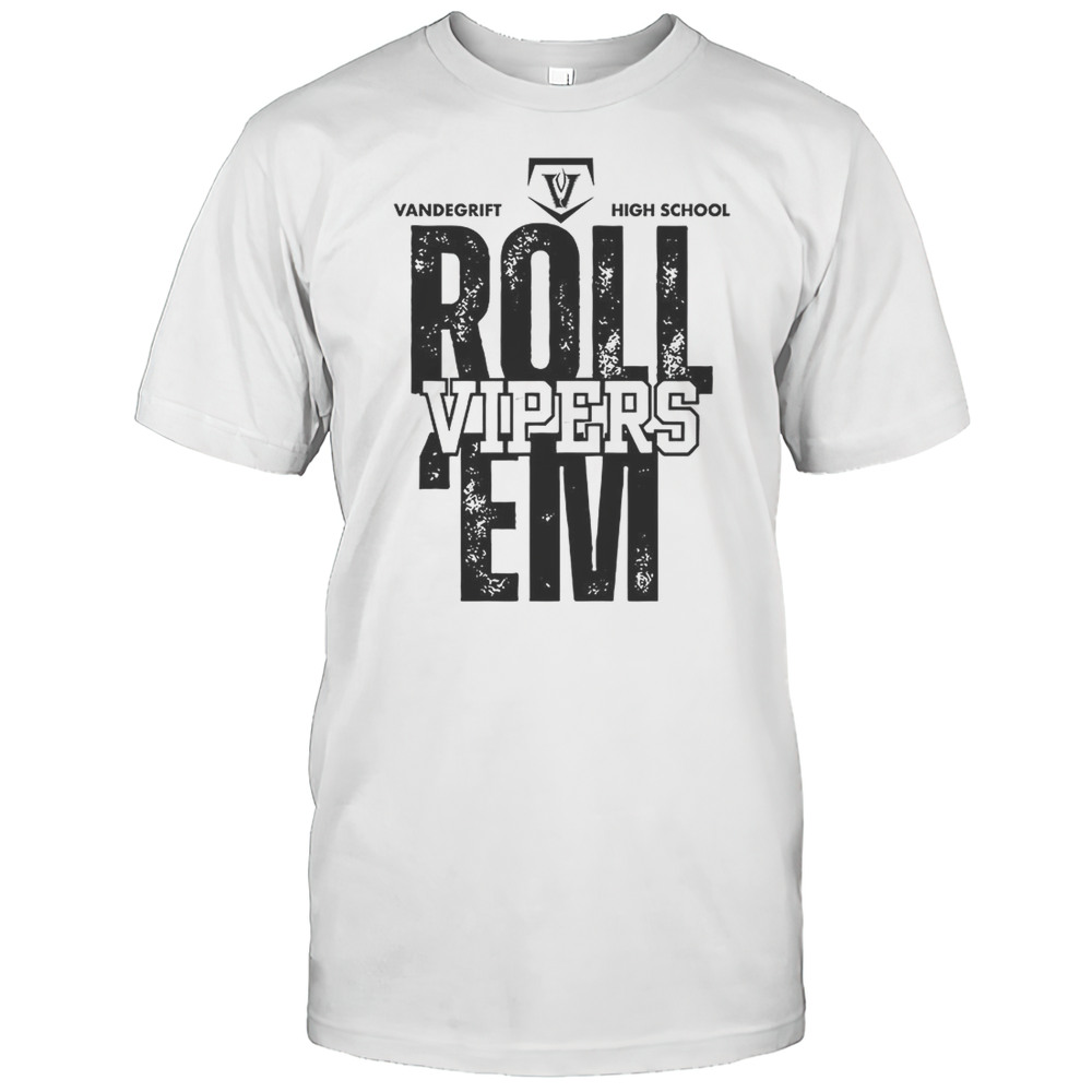 Vandegrift Vipers Roll Em Vipers Baseball Shirt