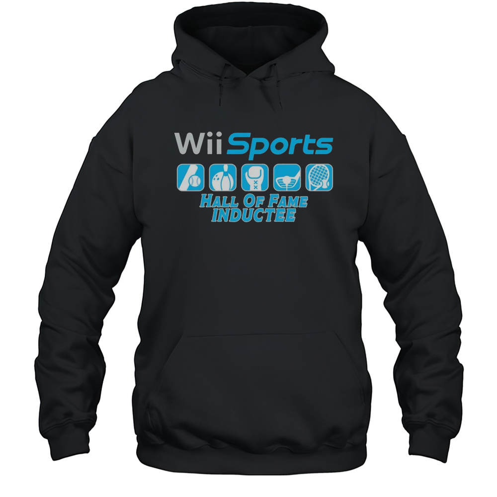 Wii Sports Hall Of Fame Inductee Shirt Unisex Hoodie