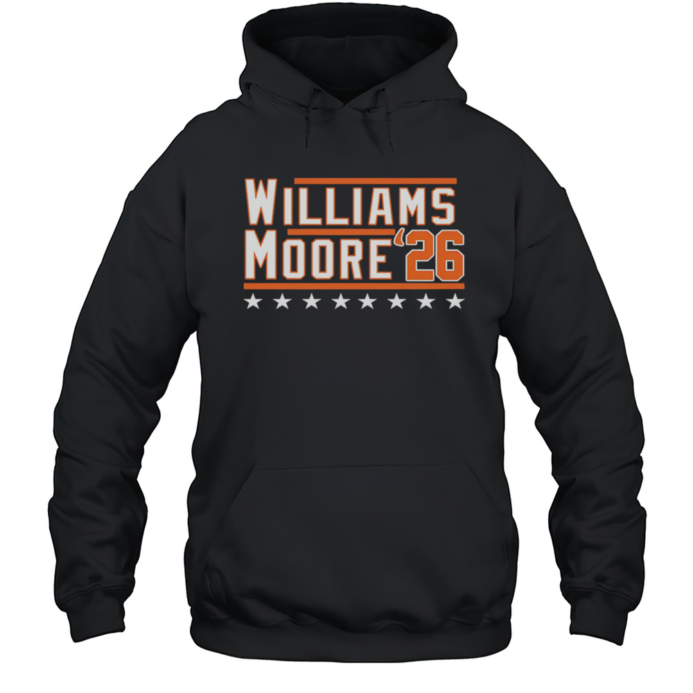 Williams DJ Moore 2026 Chicago Shirt Unisex Hoodie