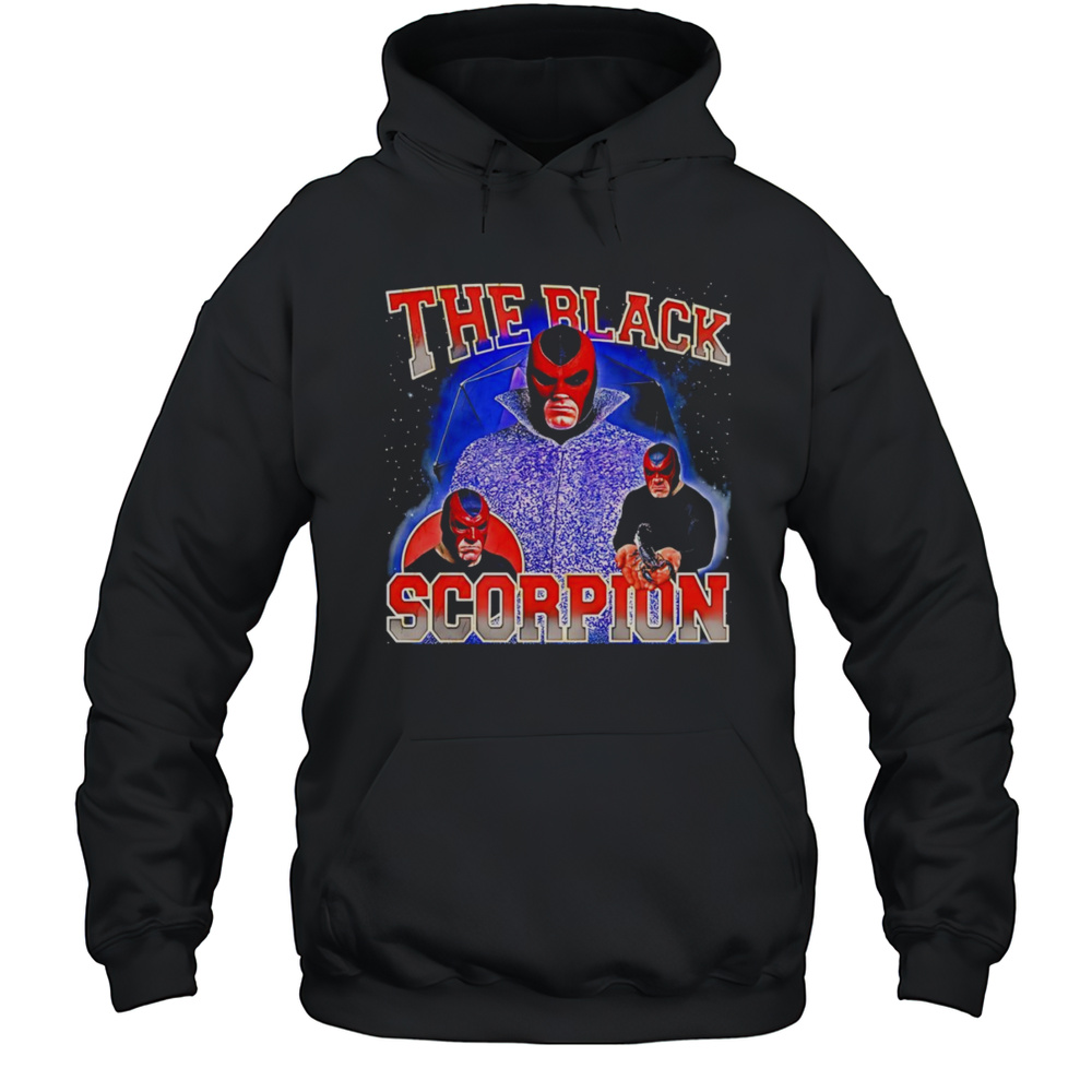 Wrestling Arcade The Black Scorpion Shirt Unisex Hoodie