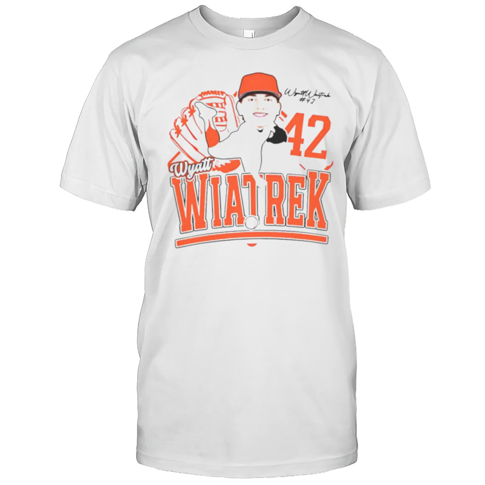 Wyatt Wiatrek UTRGV Baseball Caricature 25 Shirt