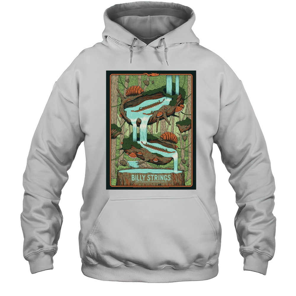 Billy Strings Koka Booth Amphitheatre Cary NC April 19 2025 Concert T-shirt Unisex Hoodie