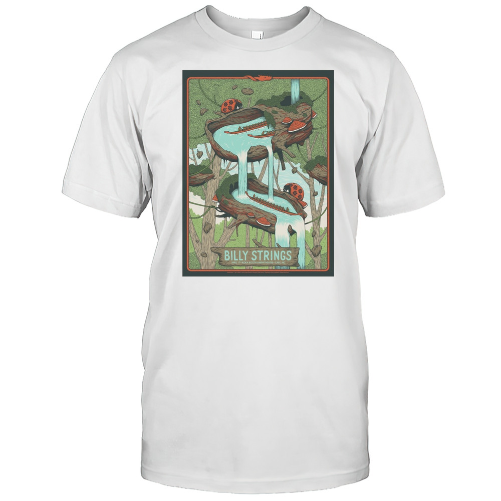 Billy Strings Show April 17 2025 Koka Booth Amphitheatre Cary NC T-shirt