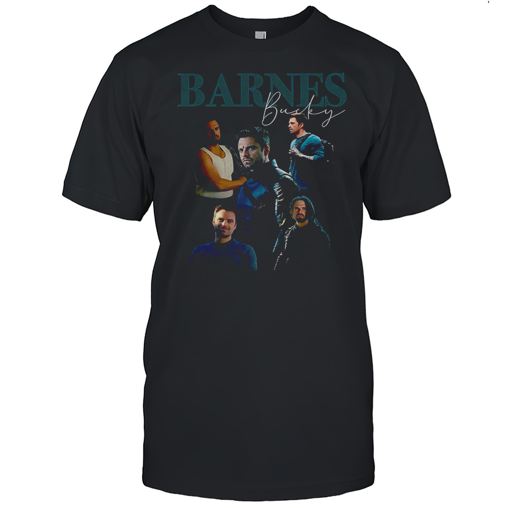 Bucky Barnes Winter Soldier Marvel Comics Graphic Shirt