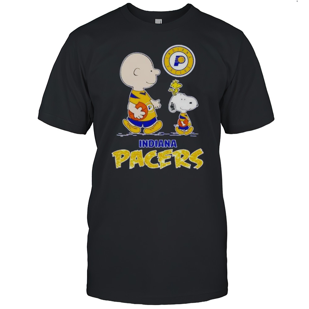 Charlie Brown And Snoopy Indiana Pacers Shirt