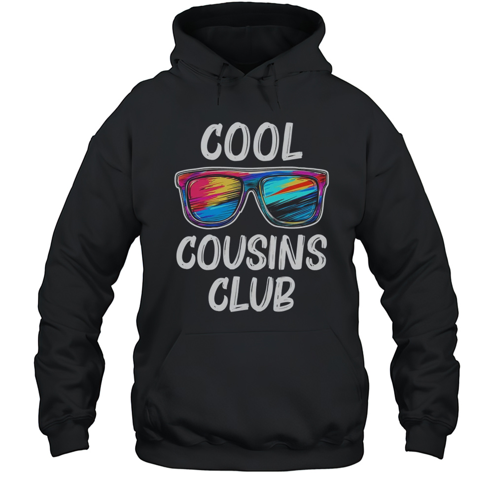 Cool Cousins Club Kids Boy Girl Cousin Crew Matching Family Shirt Unisex Hoodie