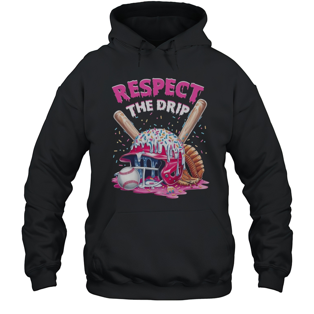 Cool Sport Baseball Bat Drip With Sprinkles Drip Women Shirt Unisex Hoodie
