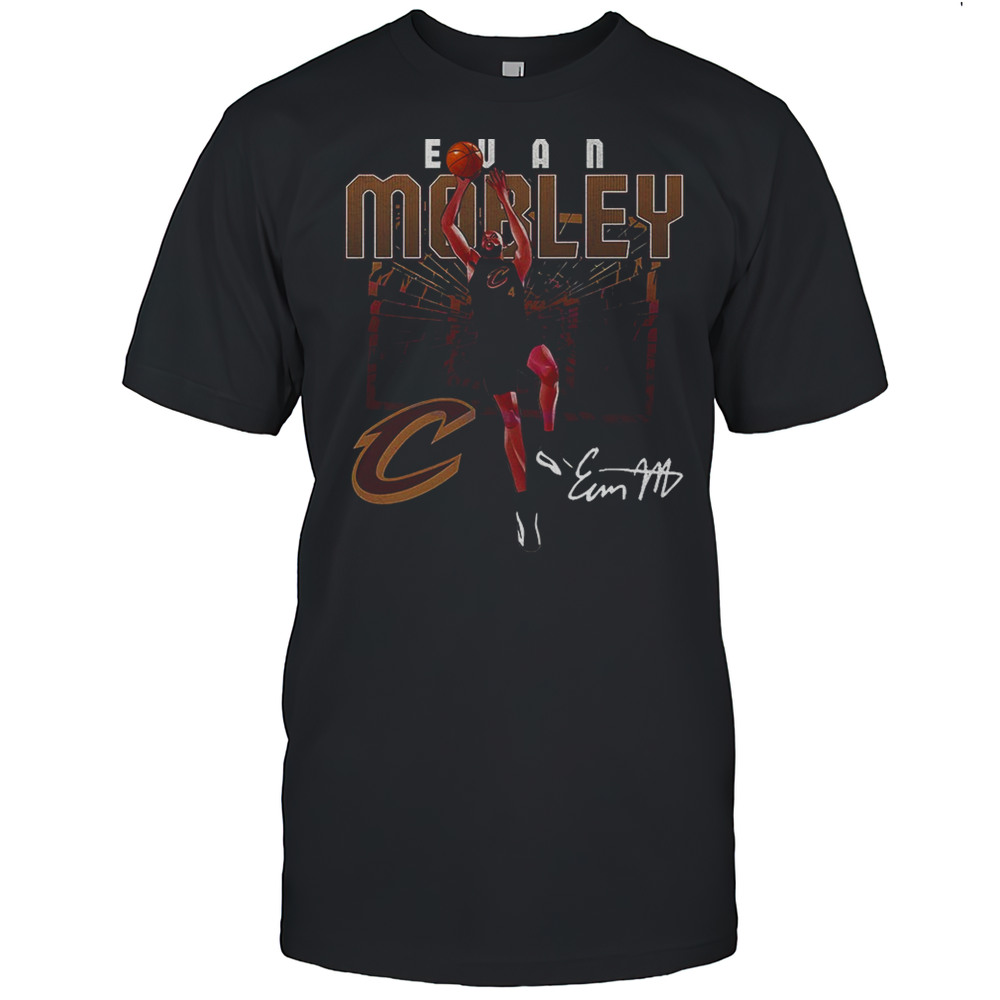 Evan Mobley Cleveland Cavaliers NBA Basketball Player Shattered Signature Shirt
