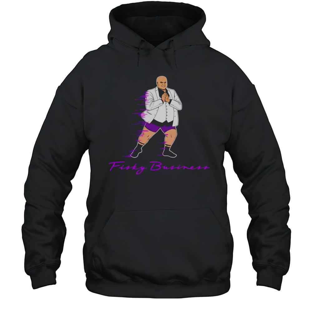 Fisky Business Cartoon Graphic Shirt Unisex Hoodie