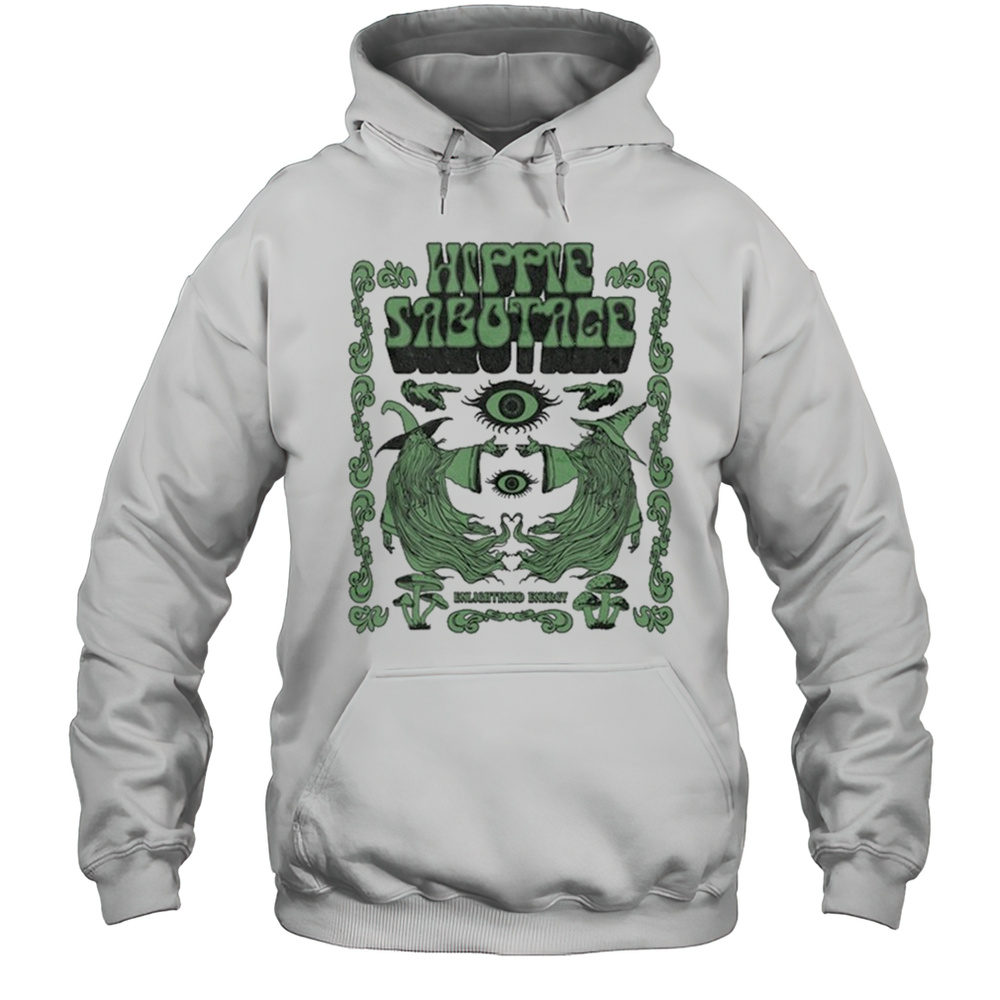 Hippie Sabotage Enlightened Energy T-shirt Unisex Hoodie