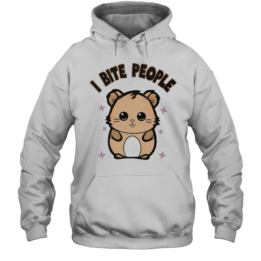 I Bite People Mouse T-Shirt Unisex Hoodie