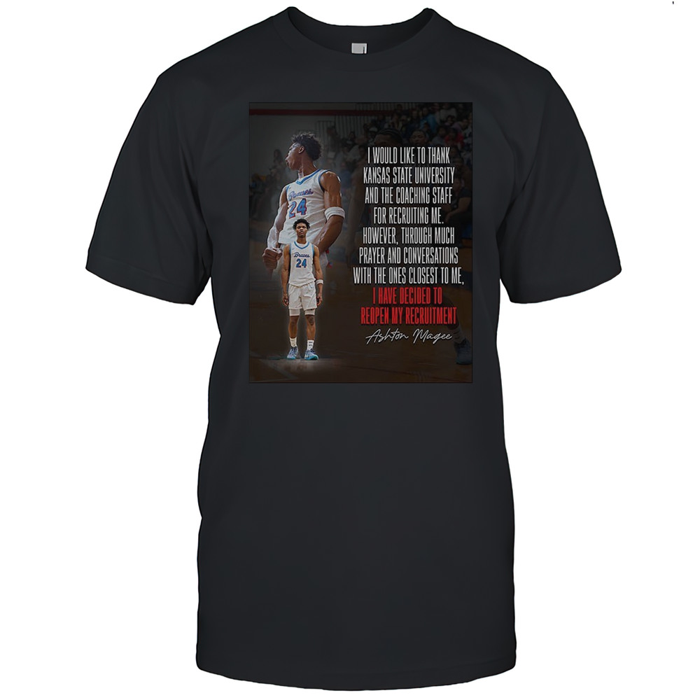 I Have Decided To Reopen My Recruitment Shirt