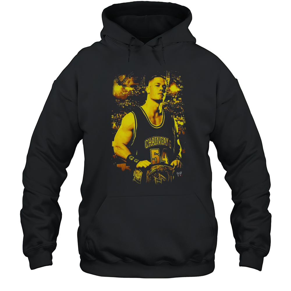 John Cena Gold Farewell Tour WWE Mitchell And Ness 2025 T-shirt Unisex Hoodie
