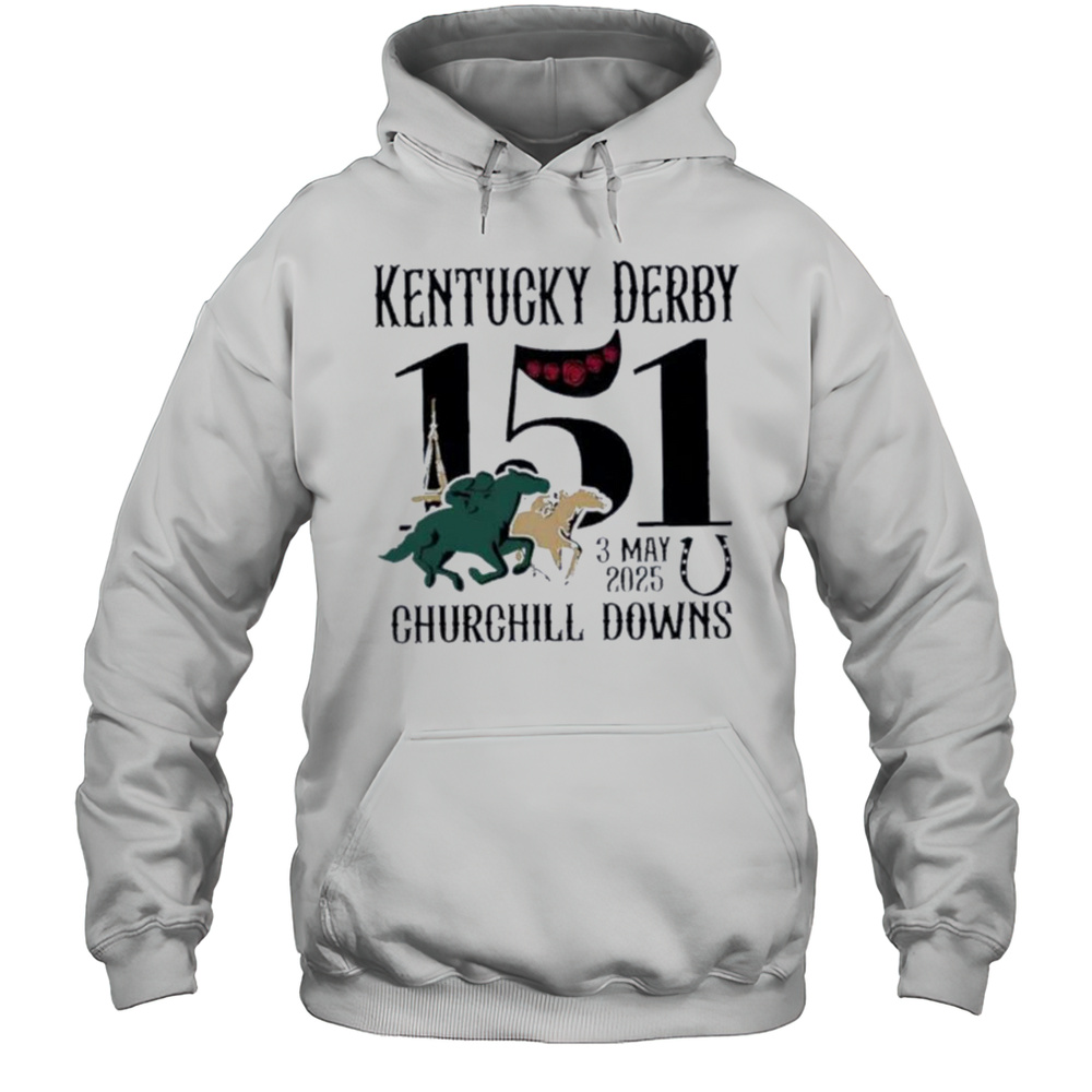 Kentucky Derby 151 3 May 2025 Churchill Downs Shirt Unisex Hoodie