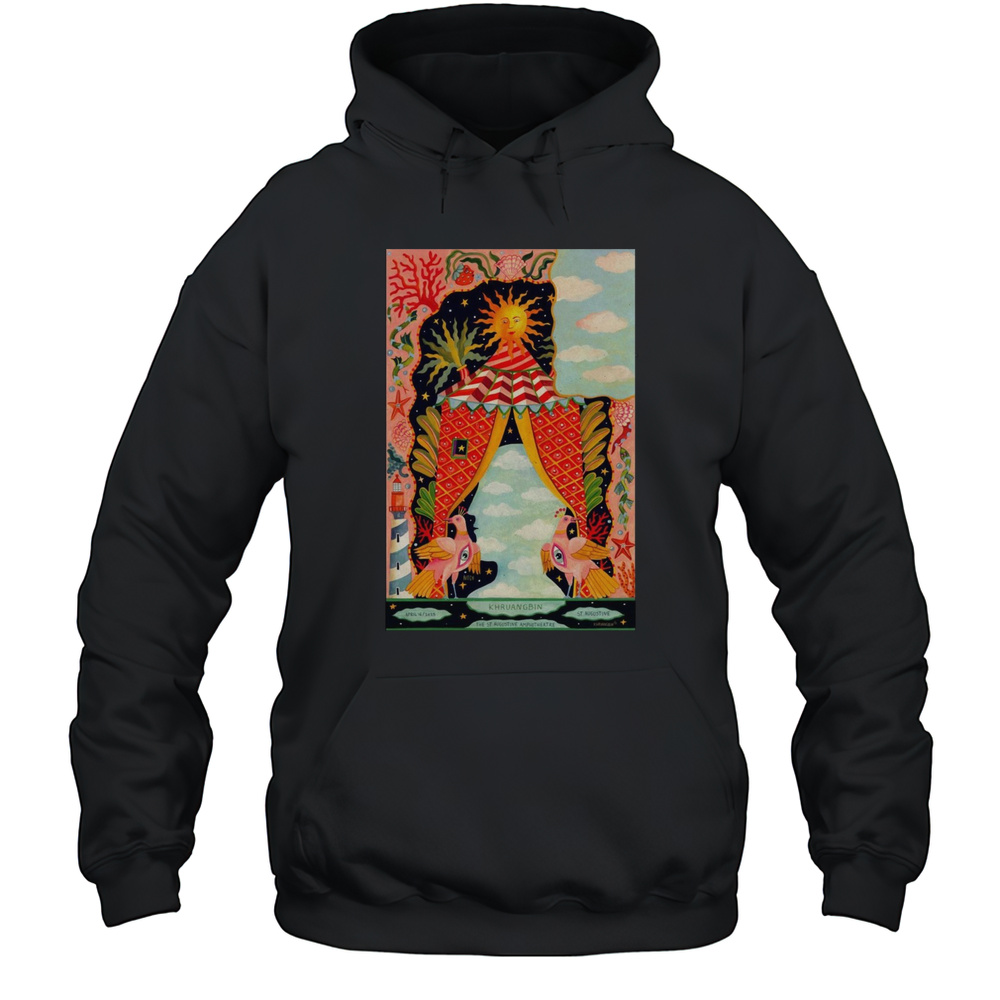 Khruangbin St. Augustine Amphitheatre St. Augustine FL April 16 2025 Tour T-shirt Unisex Hoodie