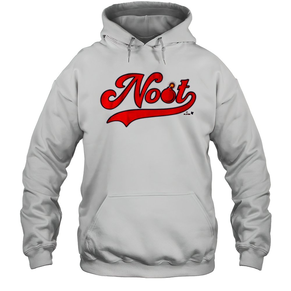 Lars Nootbaar Noot Bomb St. Louis Cardinals MLB Baseball 2025 Dodgers Logo T-shirt Unisex Hoodie