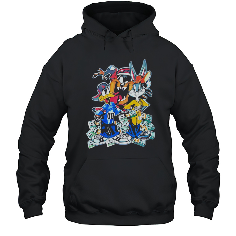 Looney Tunes Cartoon Money Shirt Unisex Hoodie