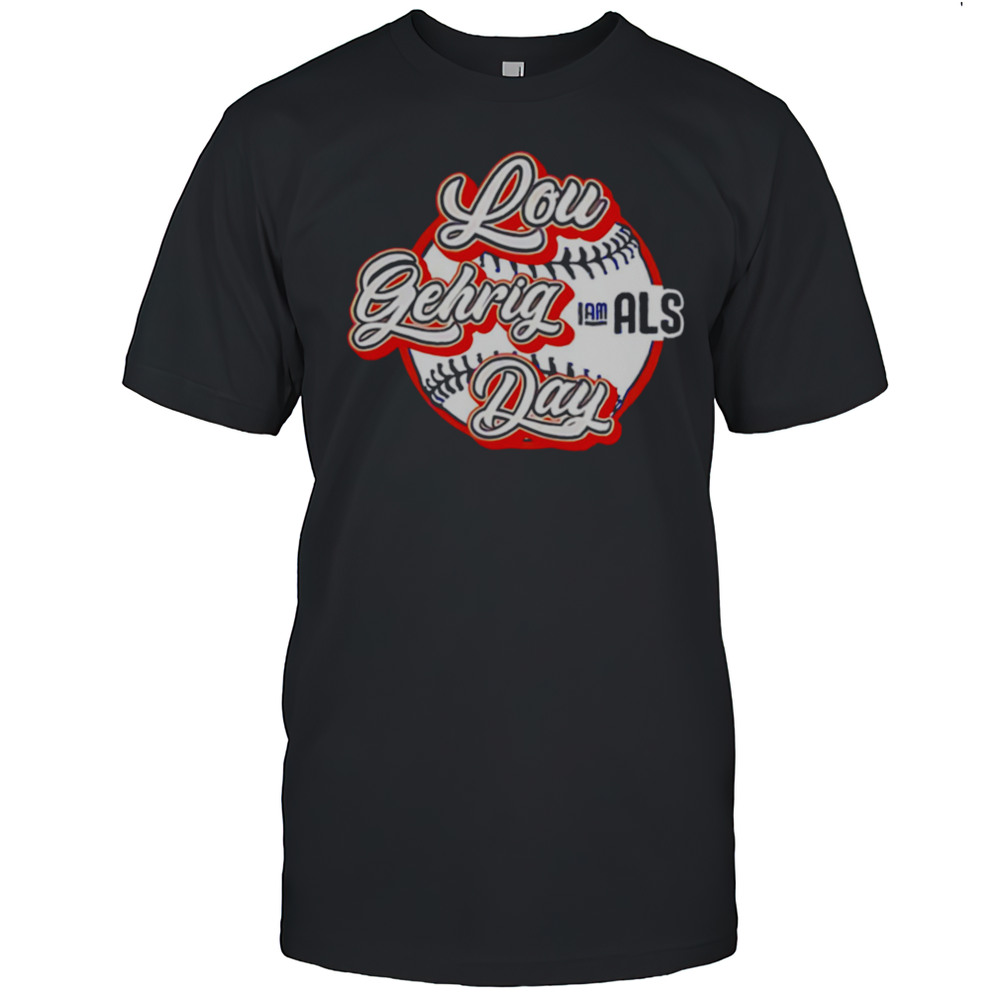 Lou Gehrig Day Als Baseball Shirt