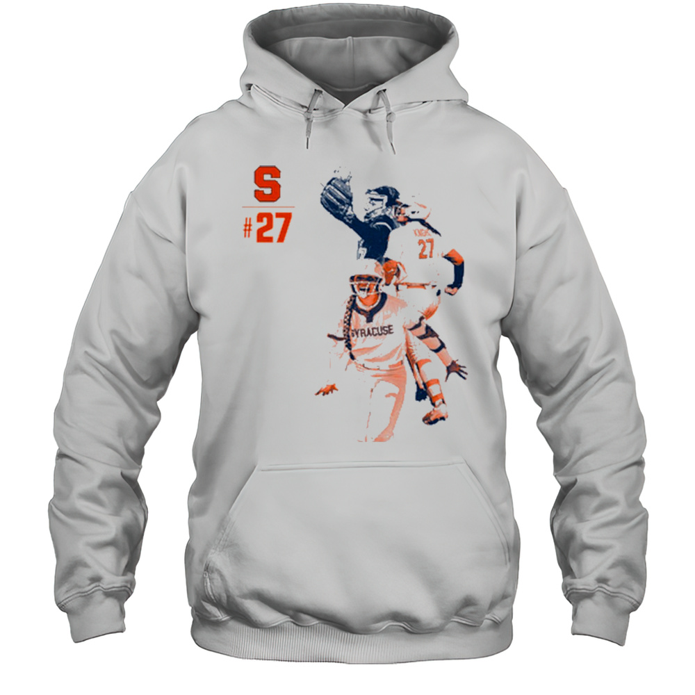 Madison Knight Illustrated 27 Syracuse Orange Softball NCAA Graphic T-shirt Unisex Hoodie