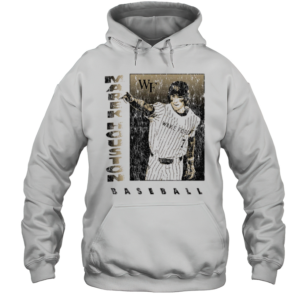 Marek Houston Illustrated Wake Forest Demon Deacons Baseball NCAA Vintage T-shirt Unisex Hoodie