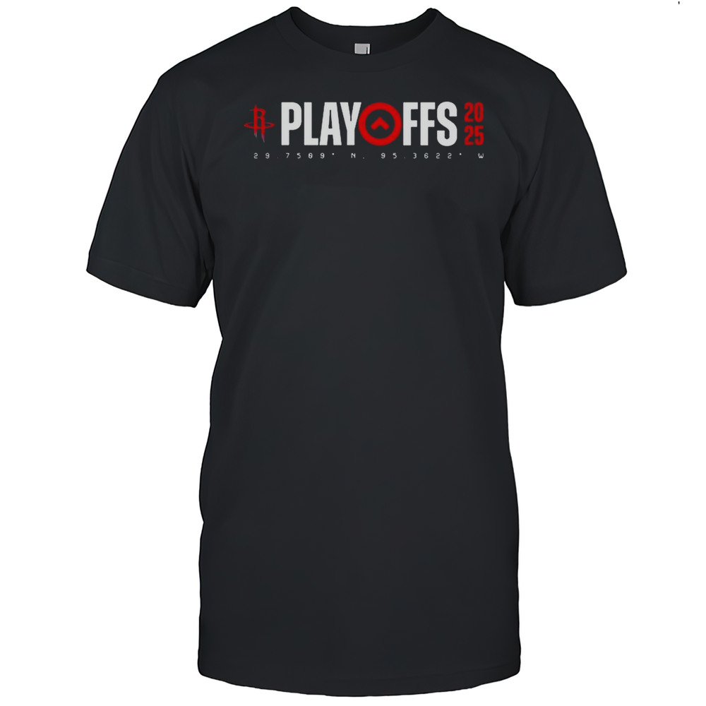 Mens Houston Rockets 2025 Playoffs Mantra Shirt