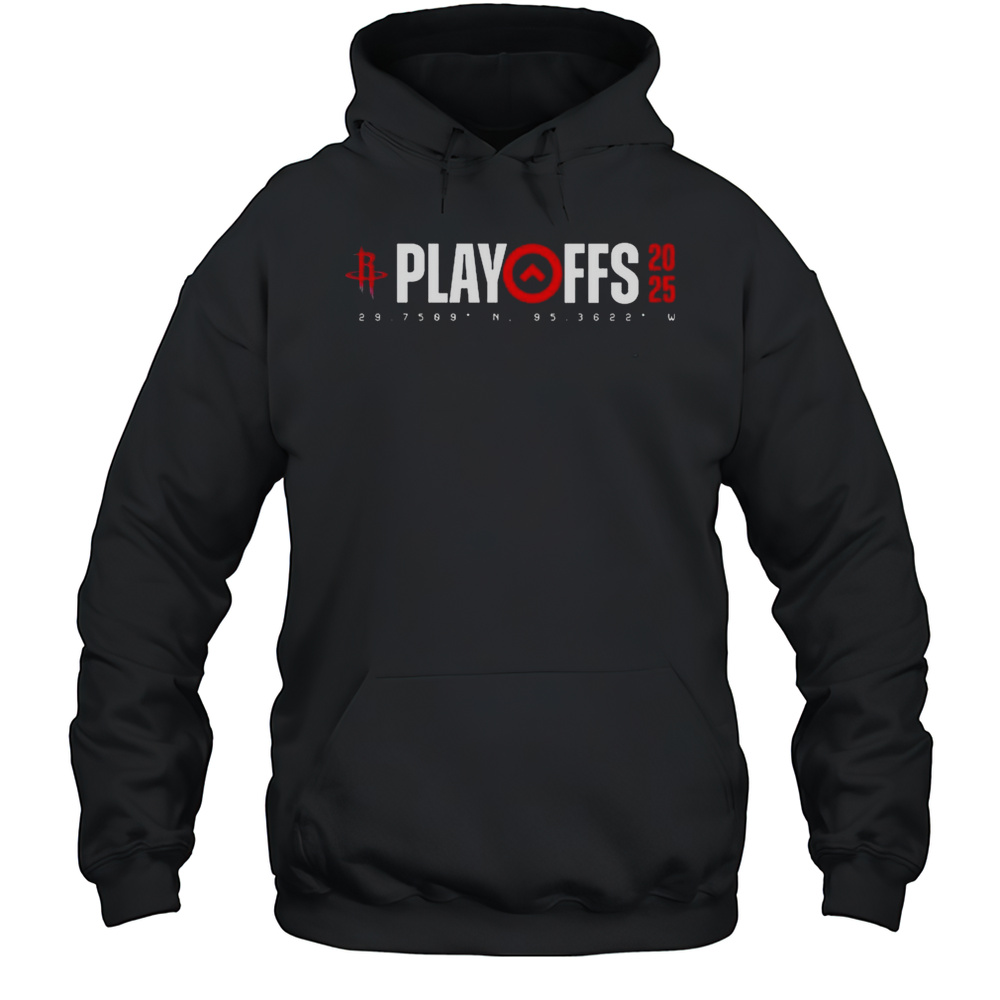Mens Houston Rockets 2025 Playoffs Mantra Shirt Unisex Hoodie