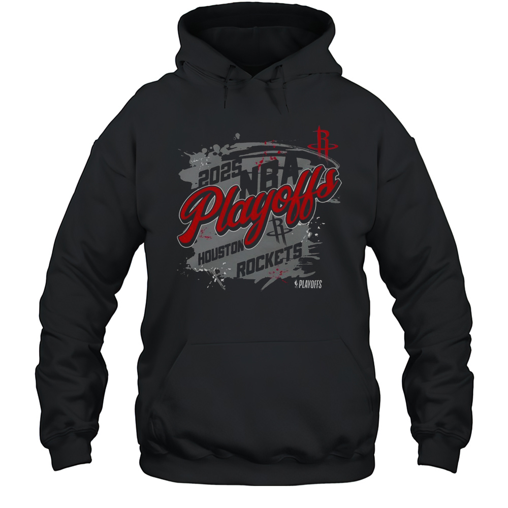 Mens Houston Rockets Stadium Essentials 2025 Playoffs Fearless Shirt Unisex Hoodie