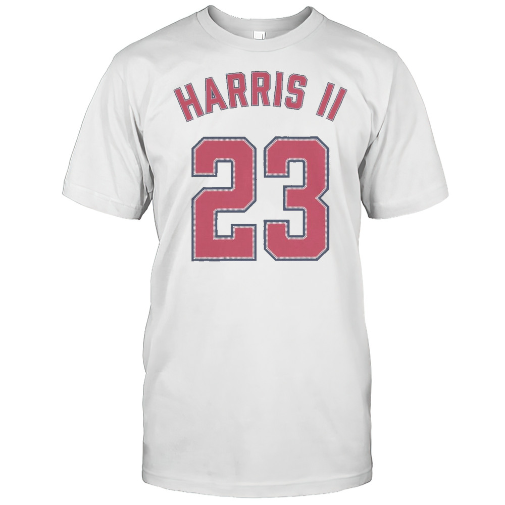 Michael Harris II Number 23 Atlanta Braves MLB 2025 T-shirt
