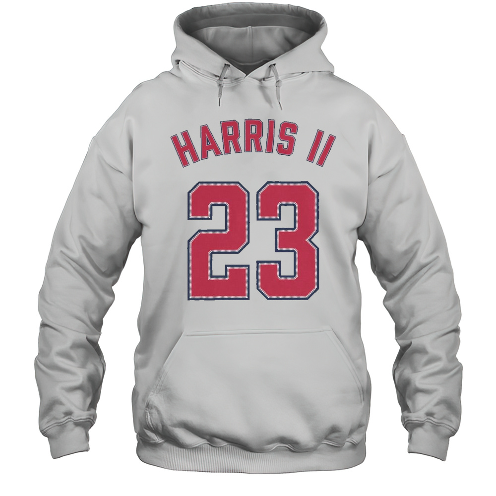 Michael Harris II Number 23 Atlanta Braves MLB 2025 T-shirt Unisex Hoodie