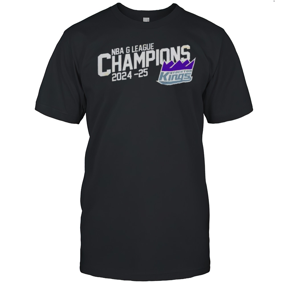 NBA G 2025 League Champions Stockton Kings Shirt