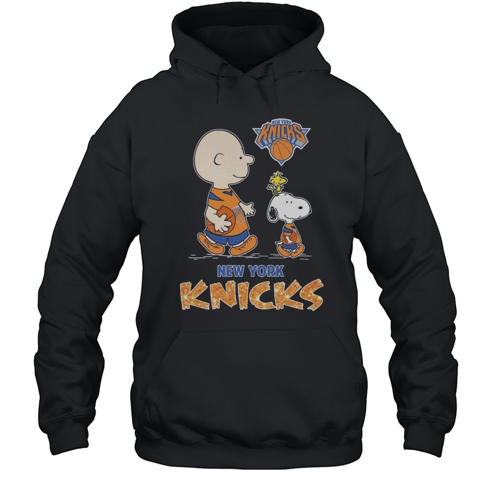 New York Knick Basketball Peanuts Snoopy 2025 Shirt Unisex Hoodie