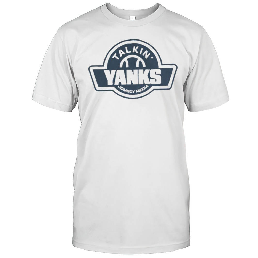 New York Yankees Talkin Yanks Jomboy Media Emblem T Shirts