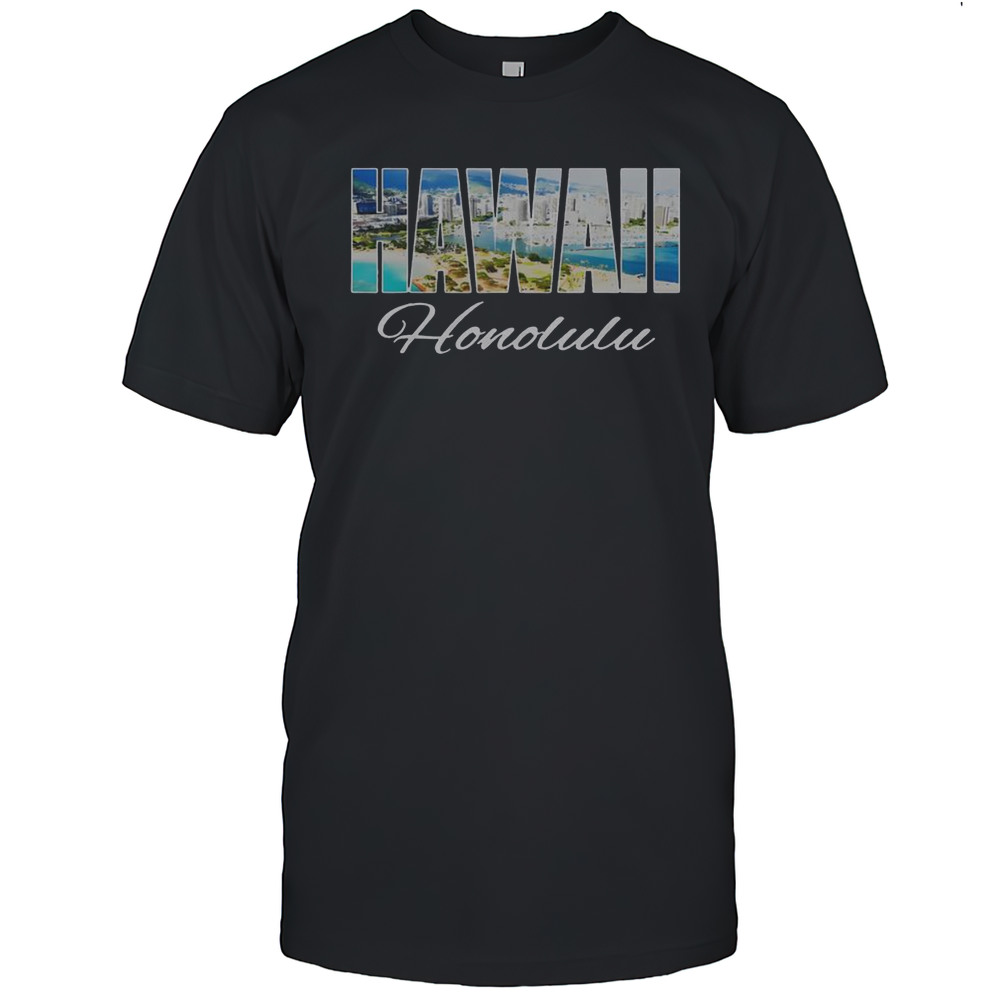 Nice Hawaii Honolulu Beach Hawaiian Island T-Shirt