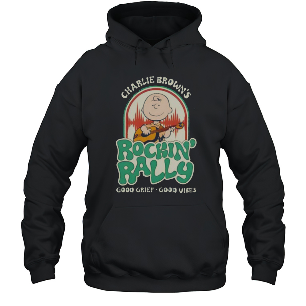 Peanuts Charlie Browns Rockin Rally 2025 Shirt Unisex Hoodie