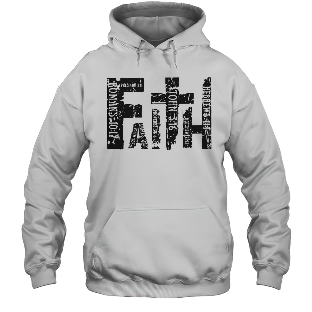 Premium Faith Bible Verse Christian Quote T-Shirt Unisex Hoodie