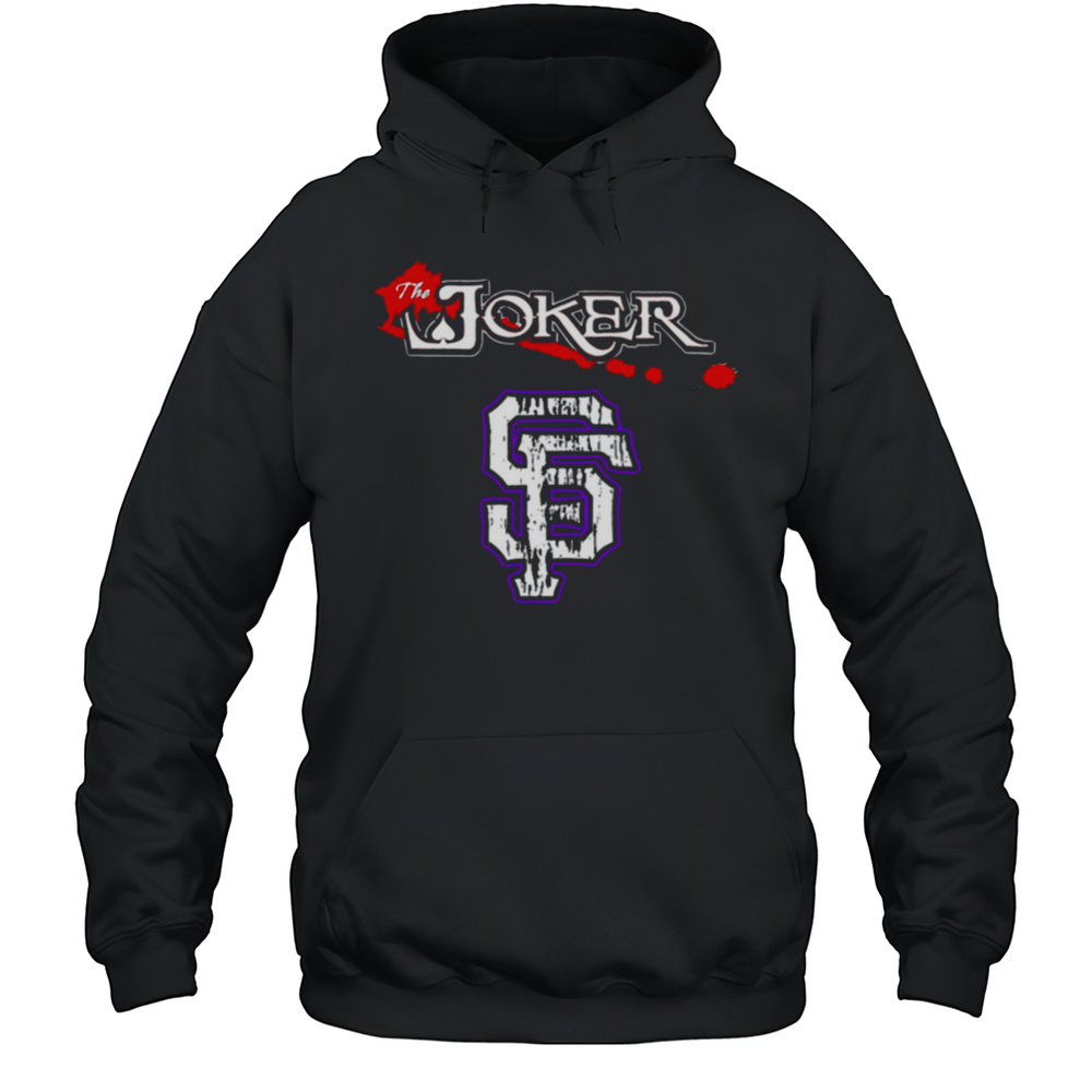 San Francisco Giants X The Joker Baseball Shirt Unisex Hoodie